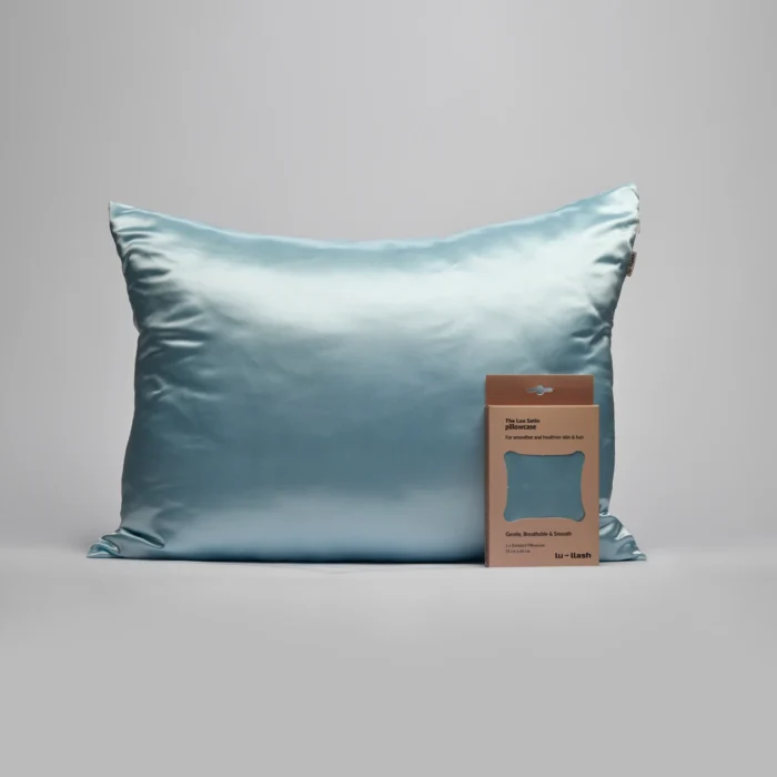 Satin Pillowcase Sky Blue 1x