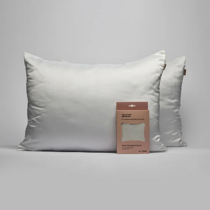 Satin Pillowcase White Moon 2x