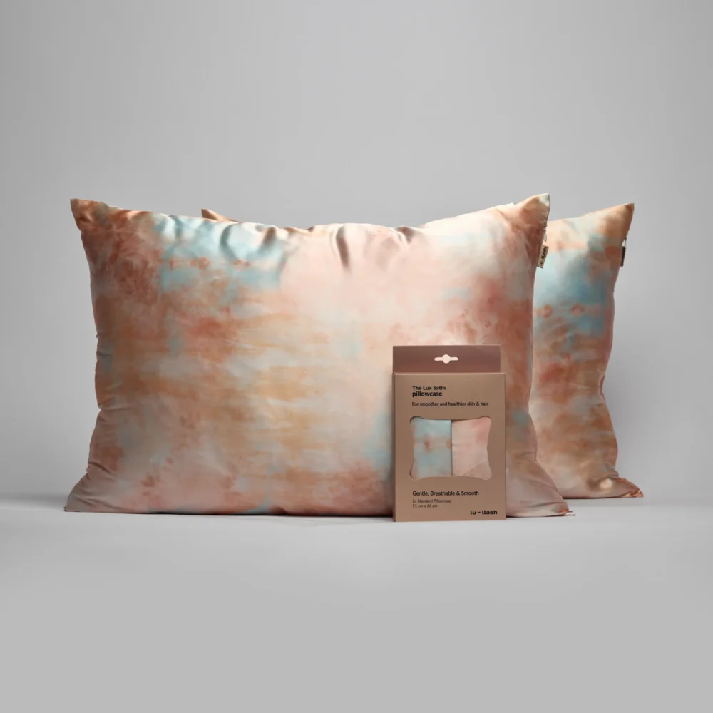 Satin Pillowcase Summer Sunset 2x