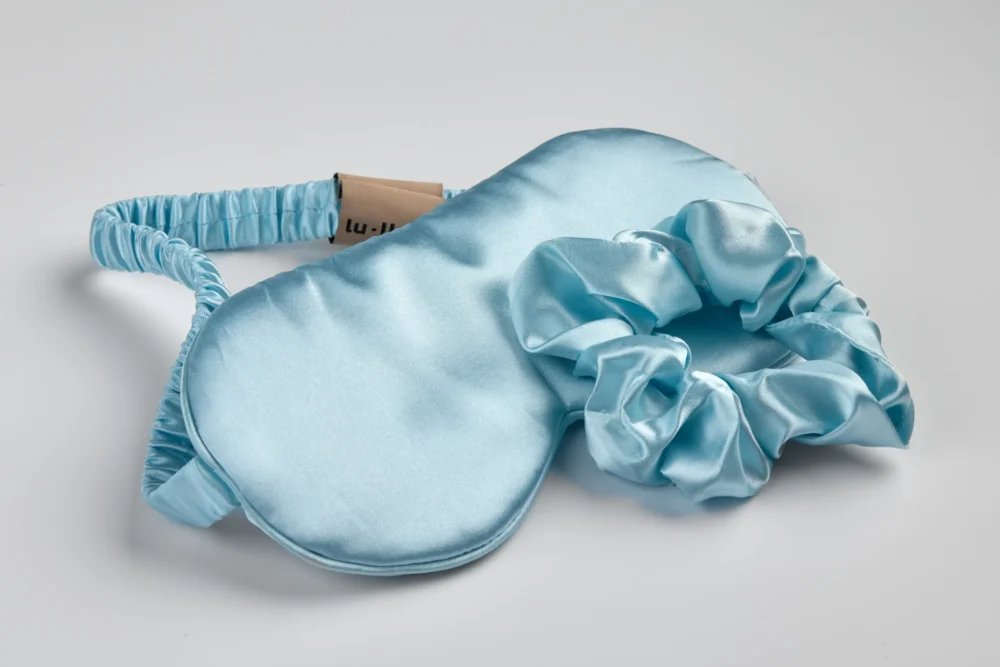 Satin Set Sky Blue - Image 3