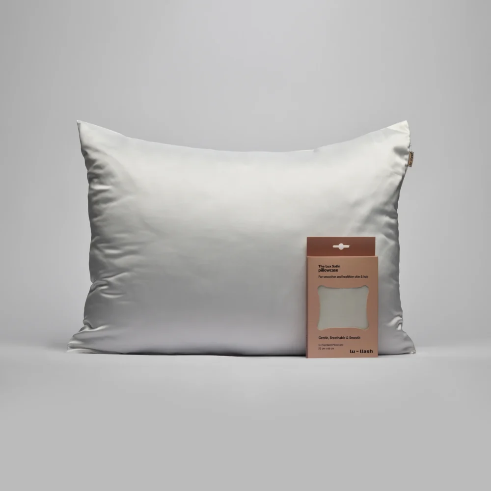 Satin Pillowcase White Moon 1x